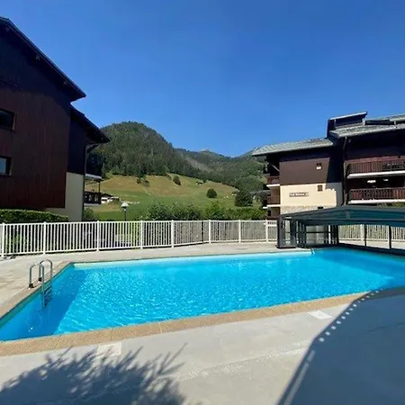 T2 4 Pers, Centre-village, Proche Pistes Et Commerces, Balcon Sud, Piscine L'été - Fr-1-342-145 Arèches